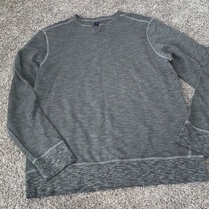 Good man brand sporting good size XXL gray sweater pullover long‎ sleeve